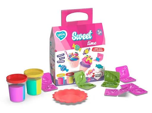 Набір для ліплення з тістом Sweet Time, 41149