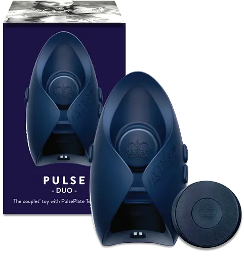 Мастурбатор Hot Octopuss Kiiroo Pulse Duo с вибрацией синий - фото 6