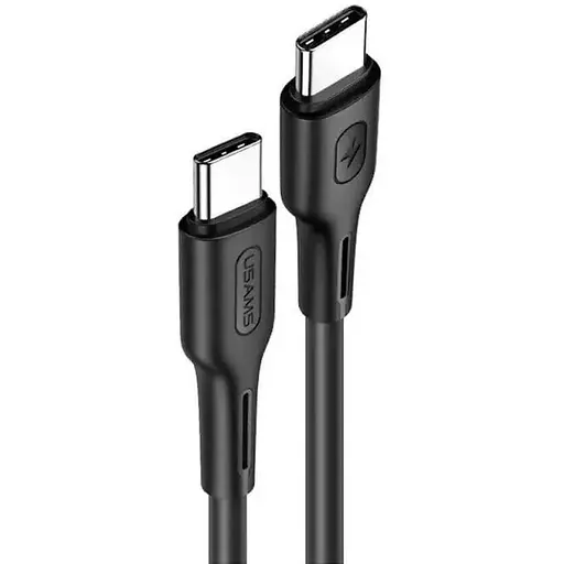 Кабель Usams US-SJ459 U43 Type-C TO Type-C 100W PDFast Charging & Data Cable 1,2 м черный