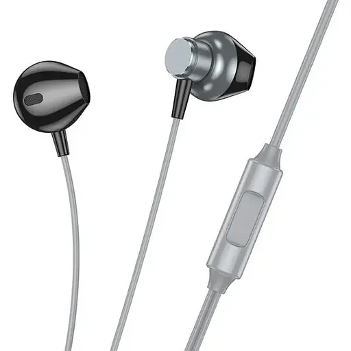 Наушники Hoco Smart metal универсальные earphones with microphone M125