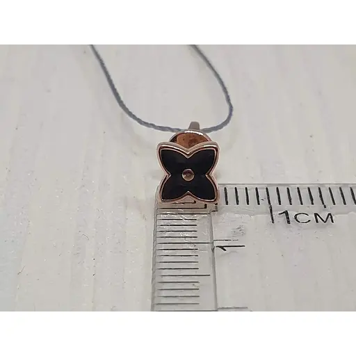 Золоті сережки-пуссети Ювелірне виробництво А. Долина з емаллю. 120932 - фото 3