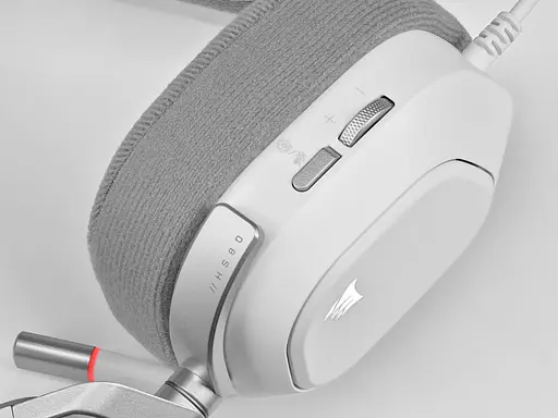 Ігрові навушники Corsair HS80 RGB USB White (CA-9011238) [75604] - фото 5