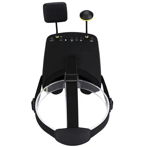 FPV очки - шлем для квадрокоптера и авиамоделей Eachine EV800D, 5 "экран, 5.8 ГГц, 2 антенны, запись (100987) - фото 3