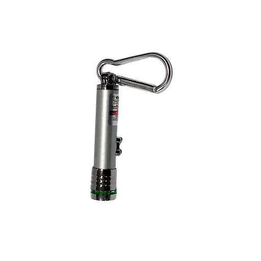 Лазер та ліхтарик M 12781 (6900077127812) Сріблястий - фото 1