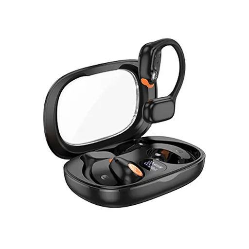 Навушники бездротові Hoco TWS EA1 відкриті чорний - фото 2
