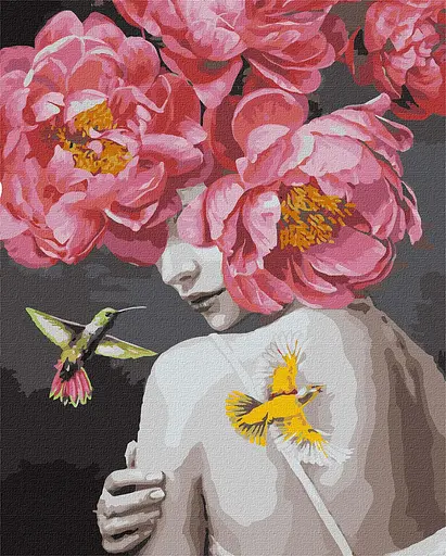 Набір для розпису по номерах Фантазія, 40x50 см, КНО4801