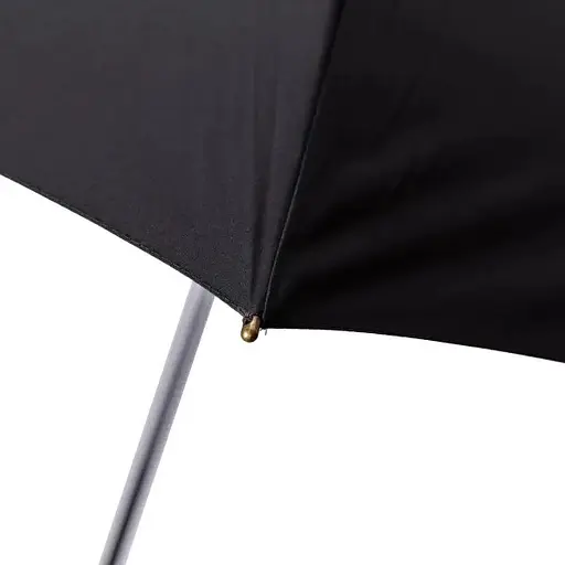 Парасоля-тростина Yiwu HP-23-6B складна напівавтомат 124 см чорна - фото 5