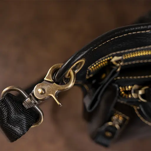 Чоловіча шкіряна сумка Vintage 16х22х3,5 см 000154012 - фото 9