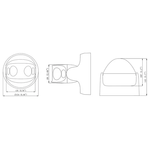 IP-видеокамера панорамная 4Mp*2 TVT TD-6242E3N(A/PE/WR2) f=3.5mm с микрофоном (77-00402) - фото 8