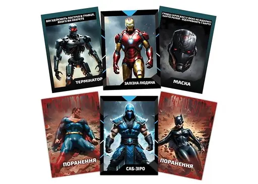 Настільна гра PlayRoom Битва коміксів (укр.) (ВР_БК) - фото 2