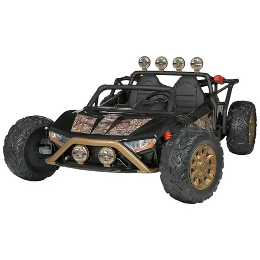Електромобіль дитячий Bambi Багі Racer JS3168EBLR-18 24V Чорний камуфляж