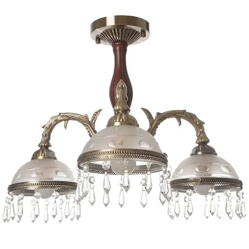 Люстра потолочная Brille классическая E27 60W BZ (BKL-460C/3)