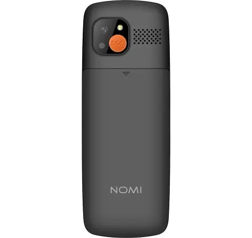 Телефон Nomi i2440 Black UA UCRF - фото 3