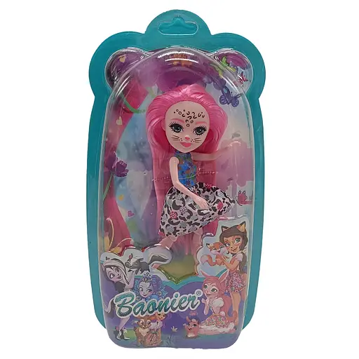 Детская игрушечная Кукла "Baobier" JJ8572-21(Pink) 15 см, шарнирная