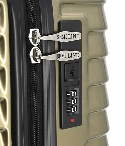 Чемодан Semi Line 20" (S) Gold (T5763-1) (DAS302944) - фото 5