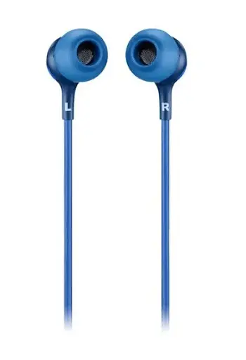 Наушники JBL проводные стерео-гарнитура Live 100 ( LIVE100BLU) синие - фото 3