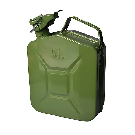Каністра металева для пального герметична з важільним замком 5 л (5l)