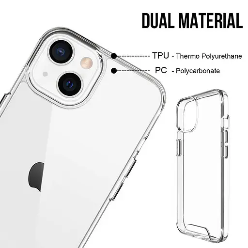 Чехол Epik TPU Space Case transparent для Apple iPhone 15, 6.1 Прозрачный - фото 4
