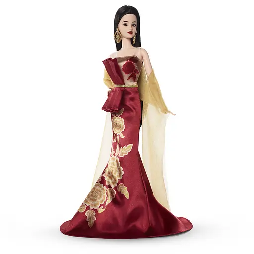 Колекційна лялька Barbie Signature Місячний Новий рік (JJX83) - фото 2