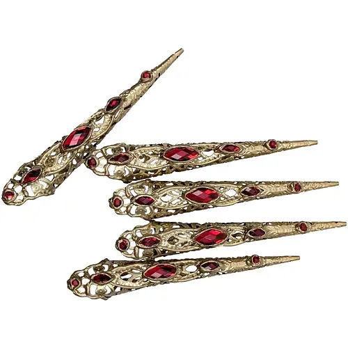 Когти в камнях, в наборе 5 шт - фото 4