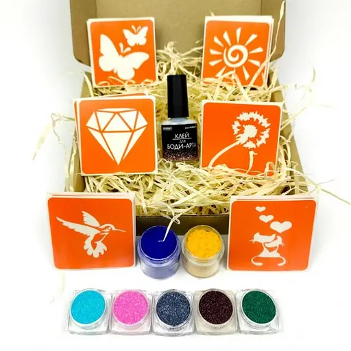 Набор для био-папа «Popular mix #2 - глиттер» popular-mix-2-glitter