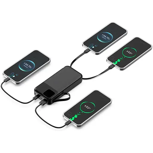 Повербанк TheGeneral Voltix 20000 mAh черный (40012819-01) - фото 5