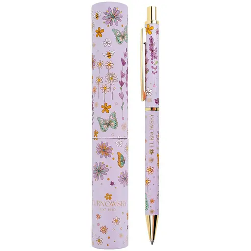 Ручка кулькова автоматична Axent Turnowsky Morning Dew синя (AB1107-02-2-A-TR) - фото 1