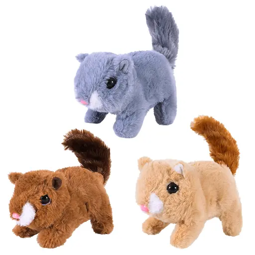 Мягкая интерактивная белка, интерактивная (в ассортименте) - фото 2