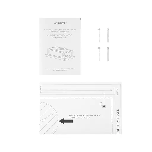 Вытяжка Ardesto телескопическая 60 см 700 м3г нержавеющая сталь - фото 10