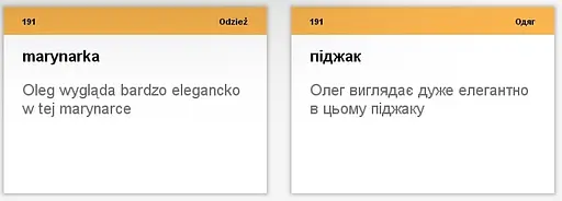Настольная игра English Student Карточки для изучения разговорного польского языка English Student (укр.) (39122656) - фото 7