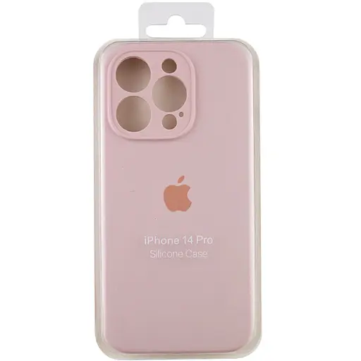 Чохол Epik Silicone Case Full Camera Protective (AA) для Apple iPhone 15 Pro (6.1) Рожевий/Chalk Pink - фото 7
