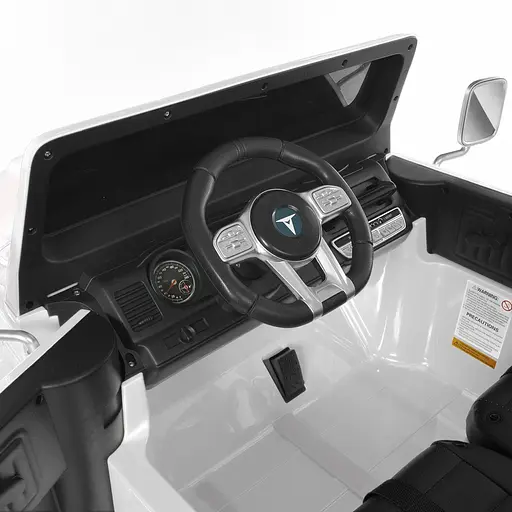 Электромобиль детский Bambi Toyota M 4968EBLR-1 24V с пультом управления Белый - фото 7