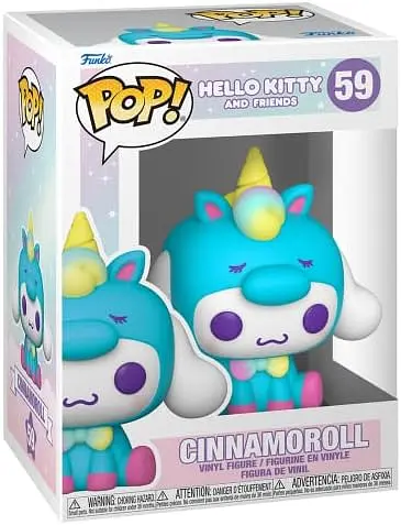 Коллекционная фигурка Funko Pop Хеллоу Китти Синаморол Hello Kitty Cinnamoroll 10 см FP HK C 59 - фото 3