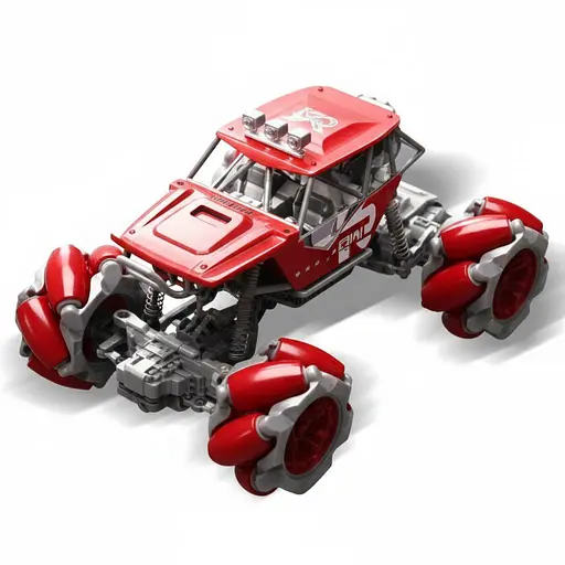 Радіокерована Дрифт-Машина UD 2200 AS-02, 1:20, Роликові колеса, Керування жестами, Амортизація, Акум. 3.7V, Червона