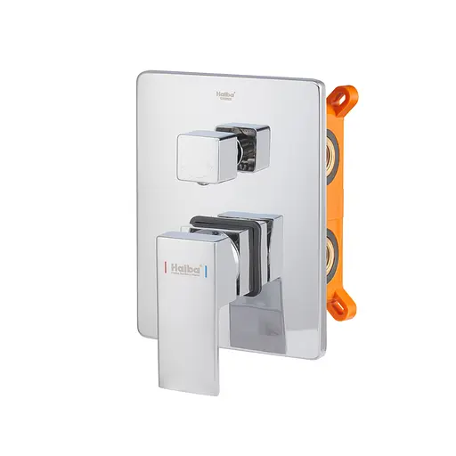 Душова система прихованого монтажу Haiba Kubus 009 HB3951, Хром - фото 9