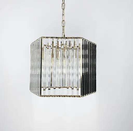 Кришталева люстра шестикутної форми Line.F SA 40 C - фото 1