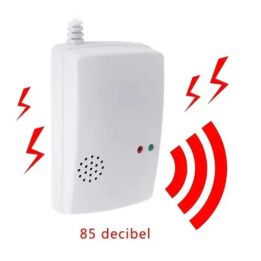 Сигнализатор газа бытовой-датчик утечки газа Fuers JK-85 с сиреной, метан, пропан-бутан - фото 4