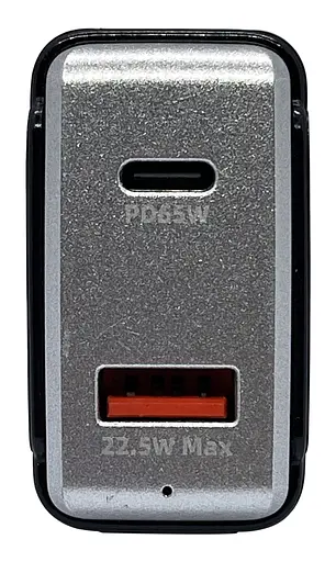 Автомобильное зарядное устройство XON MaxCharge Type-C 87.5W (Type-C PD65 + Type-A 15V/1.5A) Black (SC42CL6W1B 3524) - фото 2