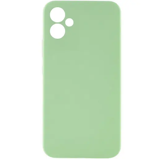 Чехол Lakshmi Silicone Cover Full Camera AA для Samsung Galaxy A06 Зеленый/Pistachio
