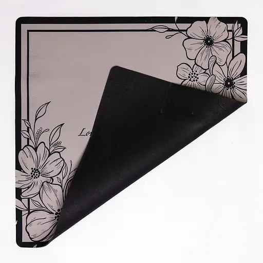 Захисний килимок на пральну машину з діатоміту Love you Three 58×58 (см) килимок для ванної кімнати Yiwu HP-42-3 - фото 4