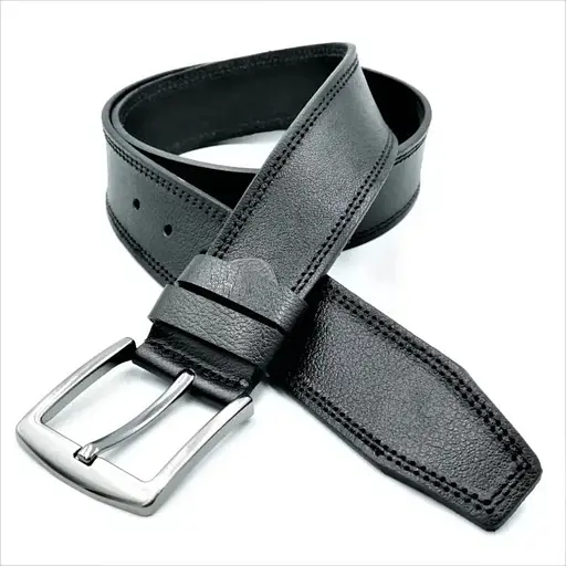 Ремінь шкіряний Le-Mon чоловічий 115-120х4,3 см acs0023759 - фото 1