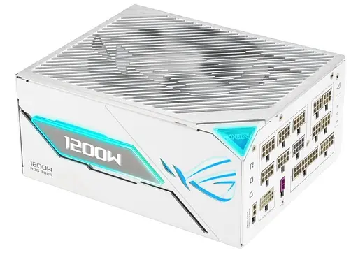 Блок живлення ASUS ROG THOR 1200W 80+ Platinum WHITE (90YE00V5-B0NA00) - фото 1