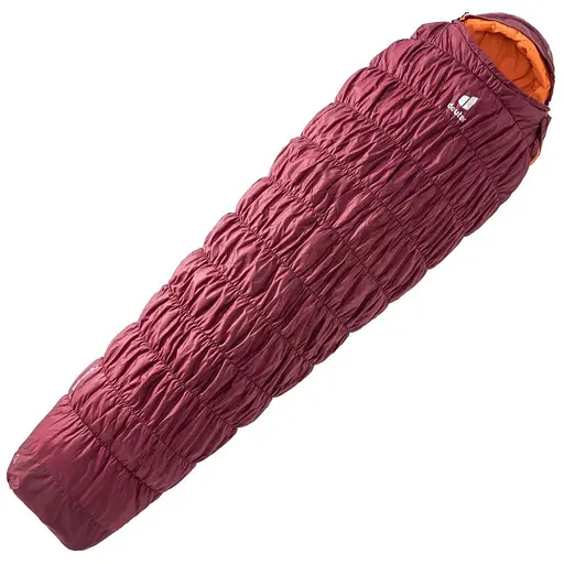 Спальник Deuter Exosphere -6 SL L лівий Maron-Mango (1052-3700321 5905 1)