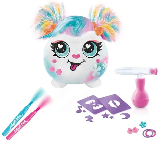 Набір Canal Toys Diy Airbrush Plush - Hair'iffic "Зроби зачіску - Піксі" (AIR038/2) - фото 6