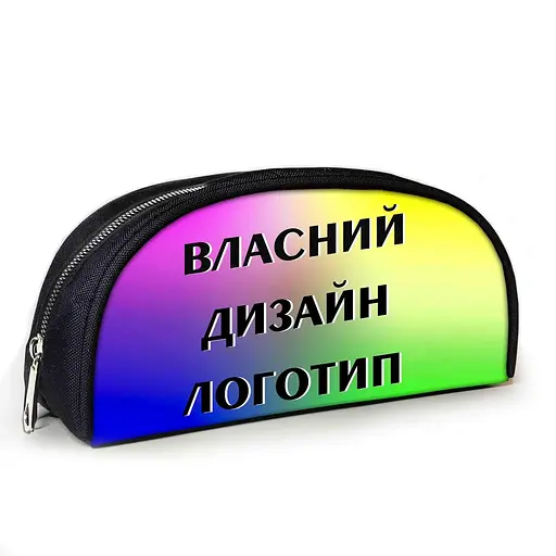 Пенал з принтом шкільний з вашим лого/фото/дизайном 23х10х8 см (02855)