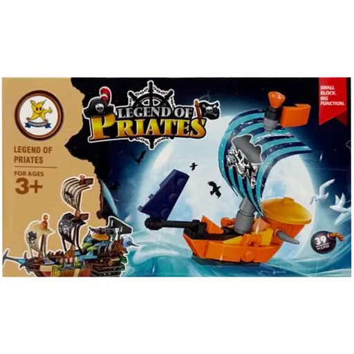 Конструктор детский Legend of Priates Bambi SM194B-12 39 деталей - фото 1
