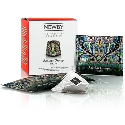 Чай травяной Newby Ройбуш апельсин в пирамидках 15 шт (601220A) - фото 1