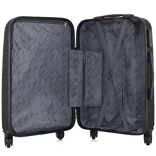 Валіза Semi Line 22" M Black (T5580-3) - фото 2
