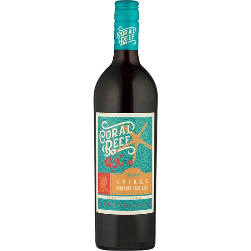 Вино Coral Reef Shiraz Cabernet червоне сухе 13.5% 0.75 л