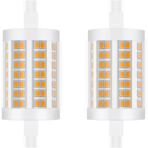 Світлодіодні лампи DoRight 15W R7s 78 мм J78 Dimmable LED Flood Light J Type Double Base Linear Effect Warm White 3000K